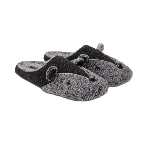 totes Novelty Applique Mule Slippers image 1 of 6