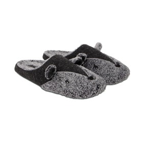 totes Novelty Applique Mule Slippers