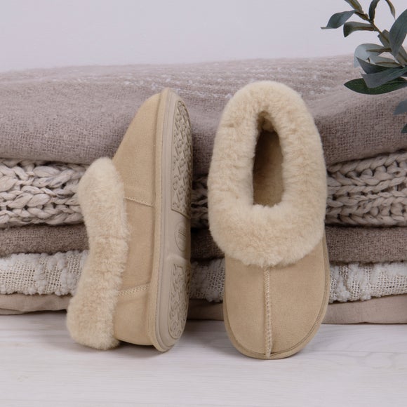 Sheepskin slippers on sale