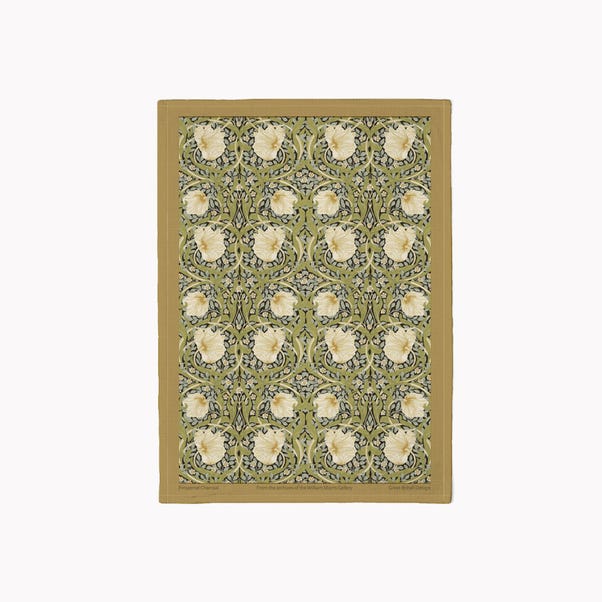 William Morris Pimpernel Cotton Tea Towel image 1 of 1