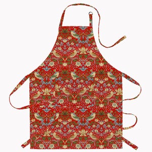 William Morris Strawberry Thief Apron