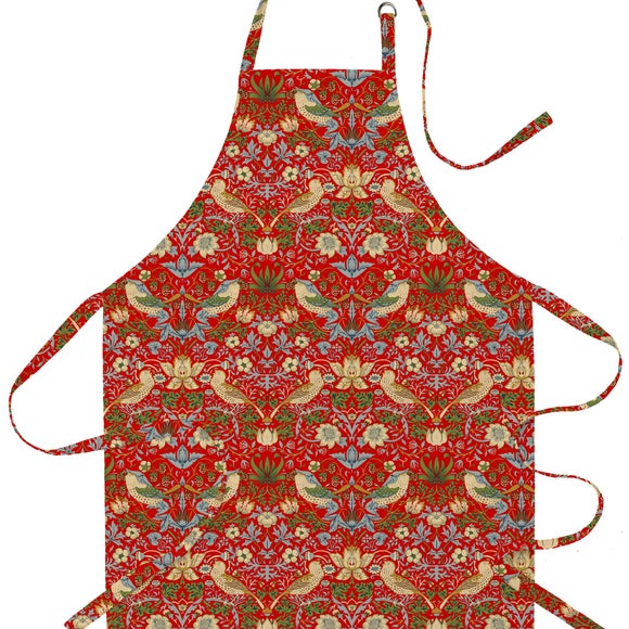 William Morris Strawberry Thief Acrylic Apron