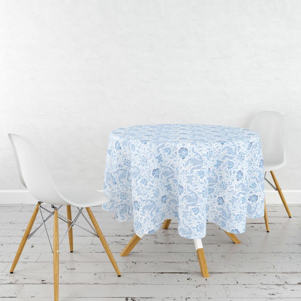 William Morris Compton Circular Acrylic Coated Tablecloth image 1 of 1