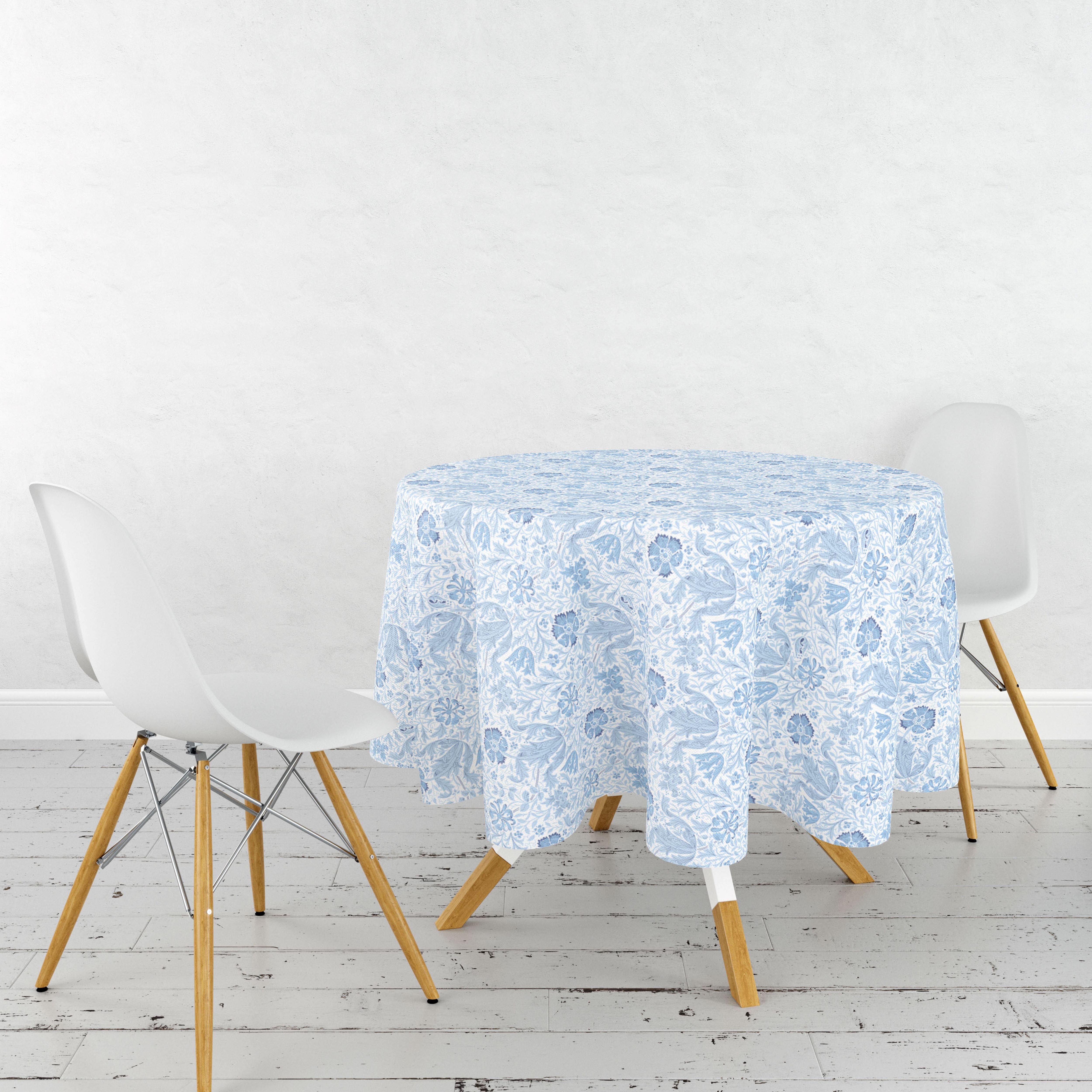 William Morris Compton Circular Acrylic Coated Tablecloth