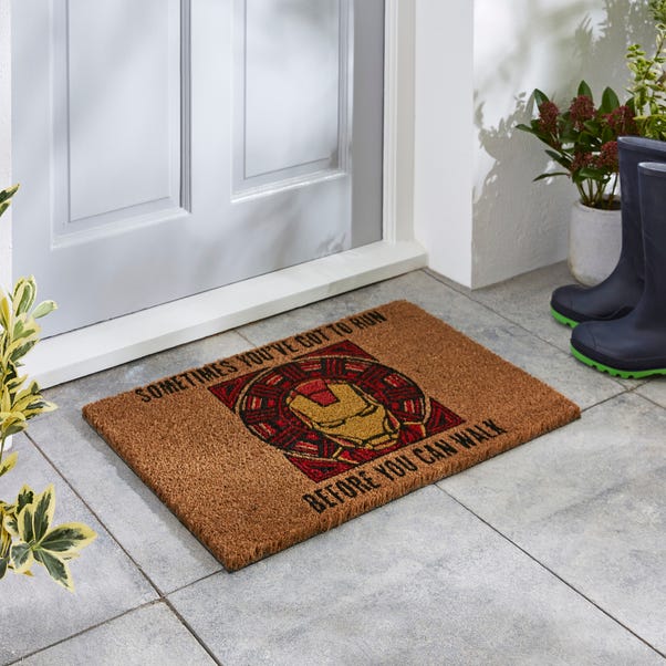 Iron Man Coir Doormat image 1 of 3