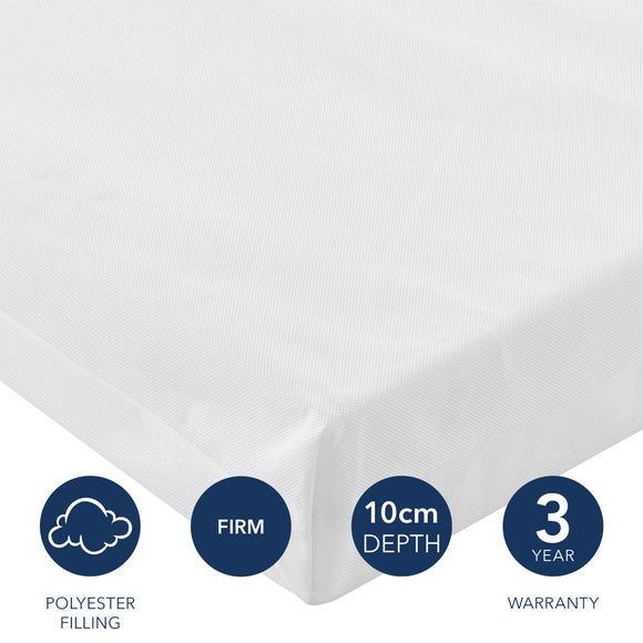 Tutti Bambini Eco Fibre Deluxe Cot Mattress Dunelm