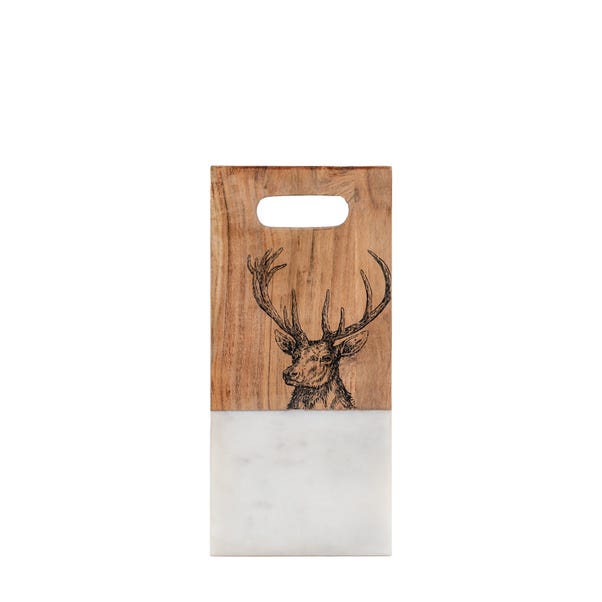 Stag Small White Marble Serving Board image 1 of 3