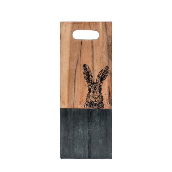 Hare Large Black Marble Serving Board image 1 of 2