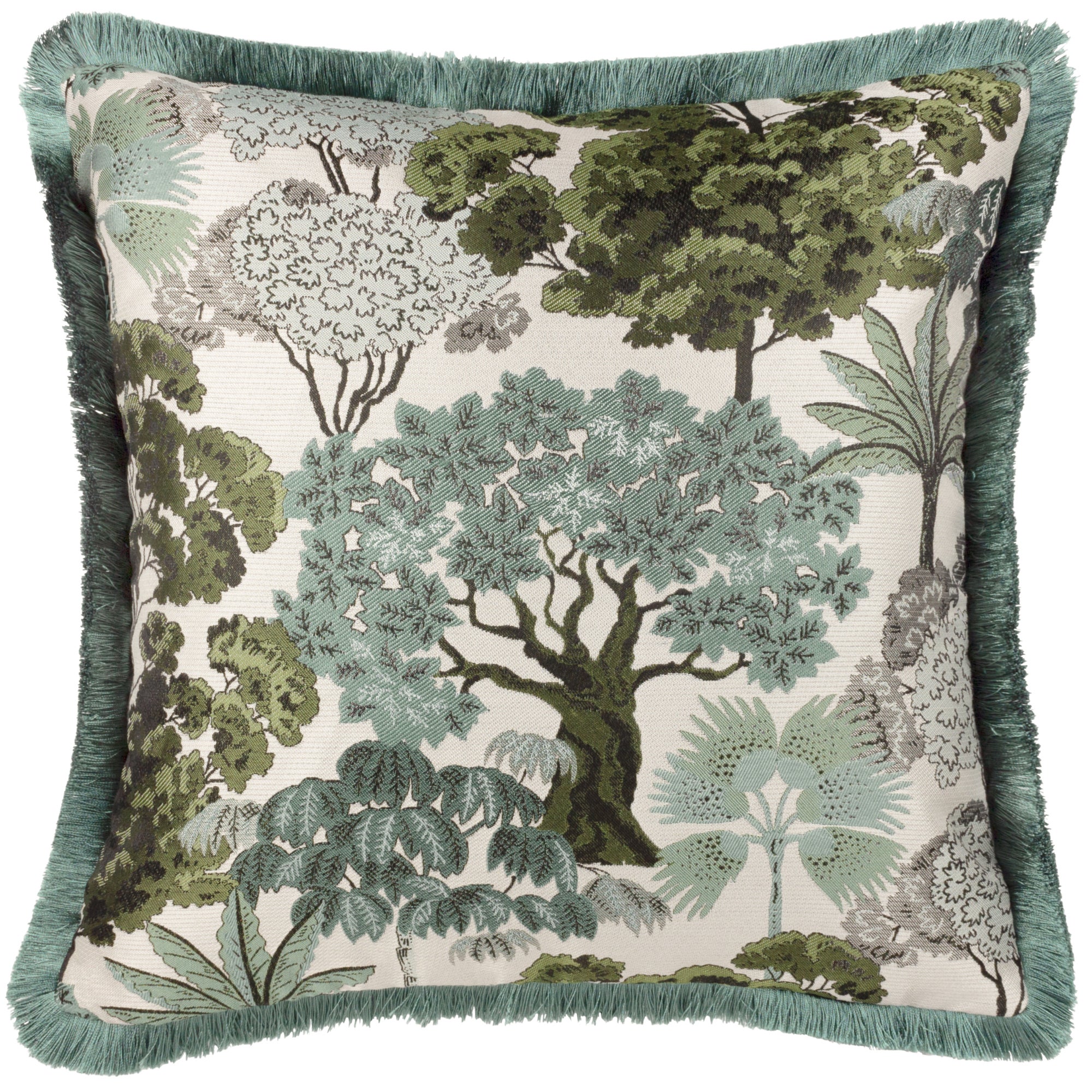 Woodlands Cushion Woodlands Green