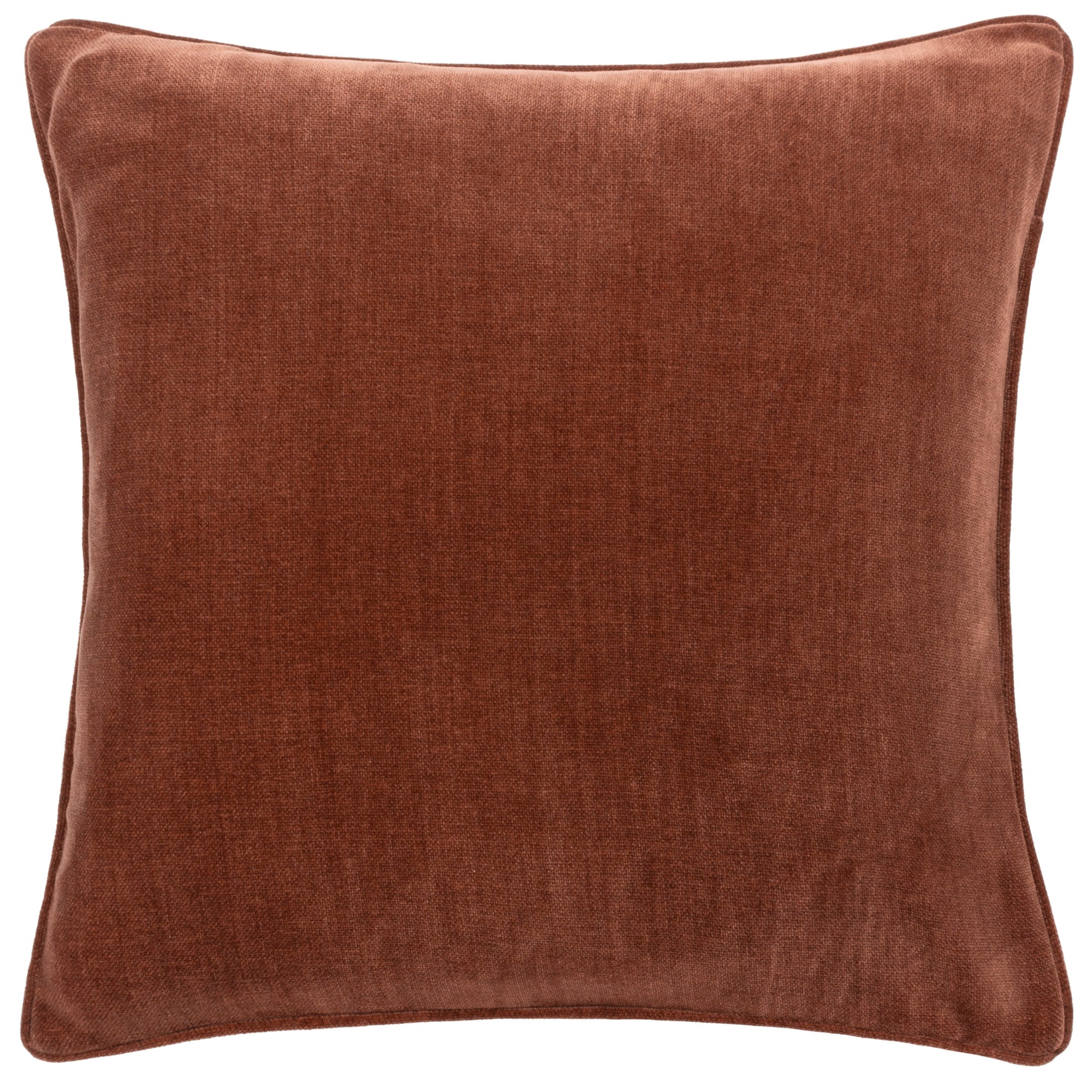 Heavy Chenille Cushion Brown