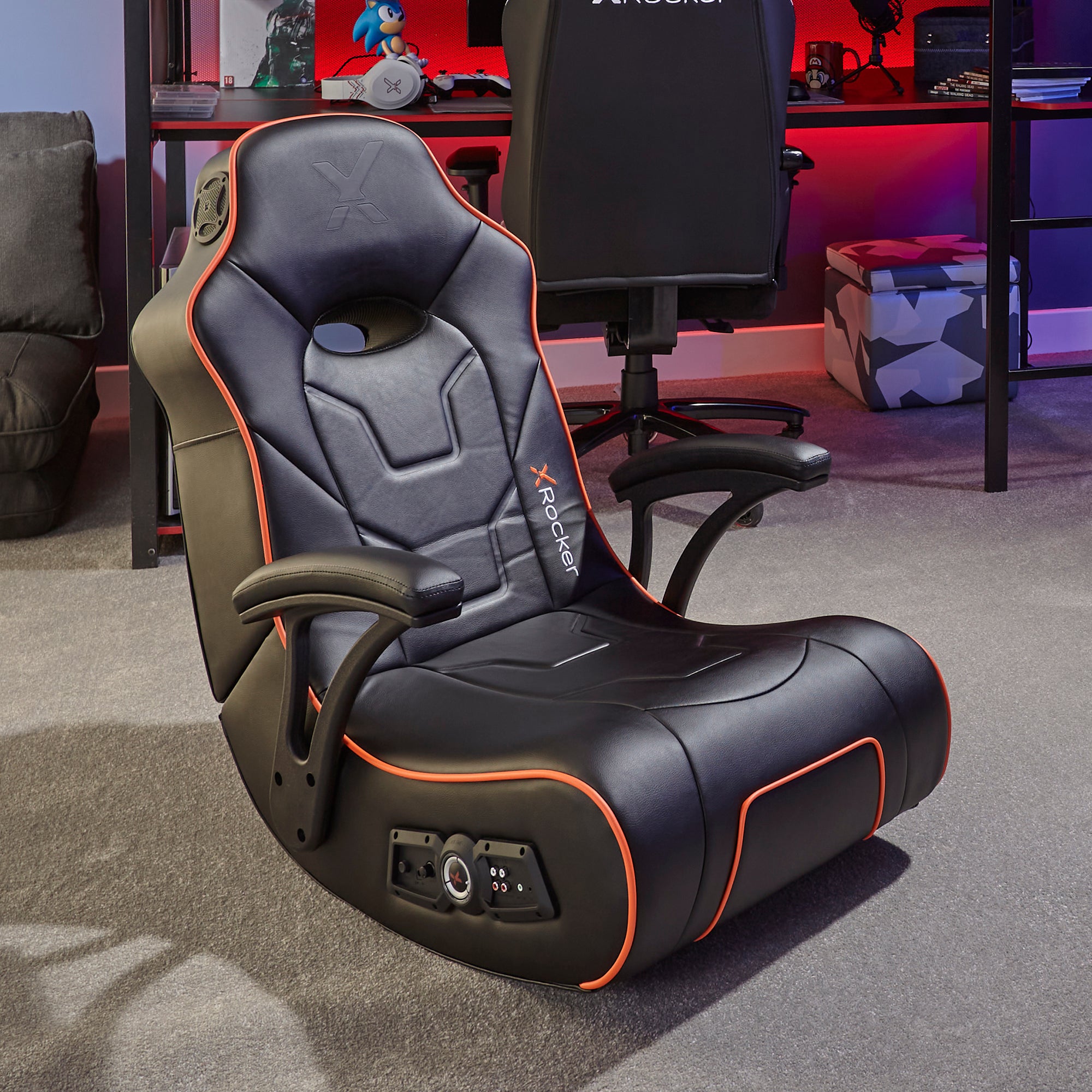 X Rocker G Force Sport 21 Audio Gaming Chair Black