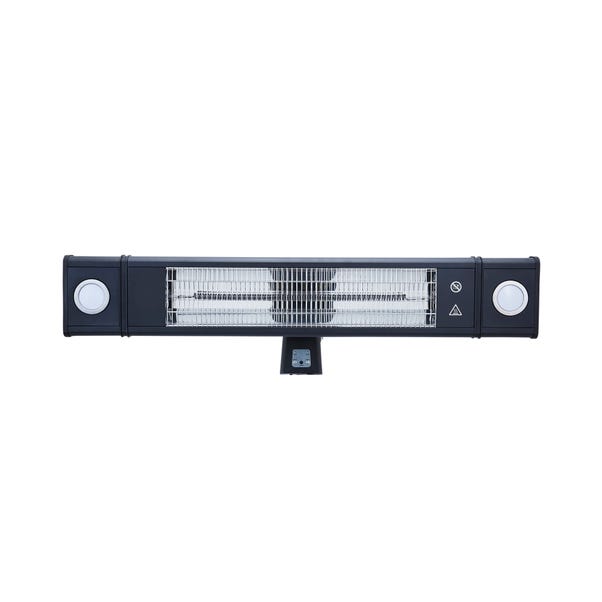 Blaze Large Wall Mounted Patio Heater with LED Lights image 1 of 6