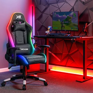 X Rocker Agility Compact Rgb Office Gaming Chair With Neo Motion Sync Led