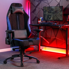 X Rocker Onyx Office Fabric Gaming Chair