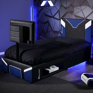X Rocker Cerberus Twist Tv Single Gaming Bed Frame