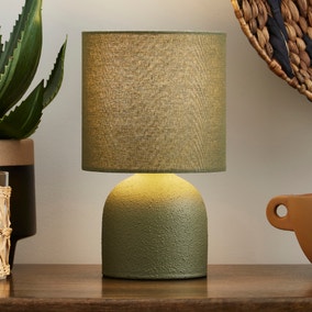 Hera Textured Ceramic Table Lamp