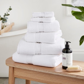 Set of 6 Plush Cotton Towel Bale