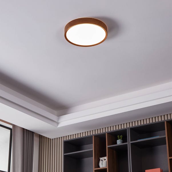 EGLO Musurita Integrated LED Flush Ceiling Light image 1 of 5