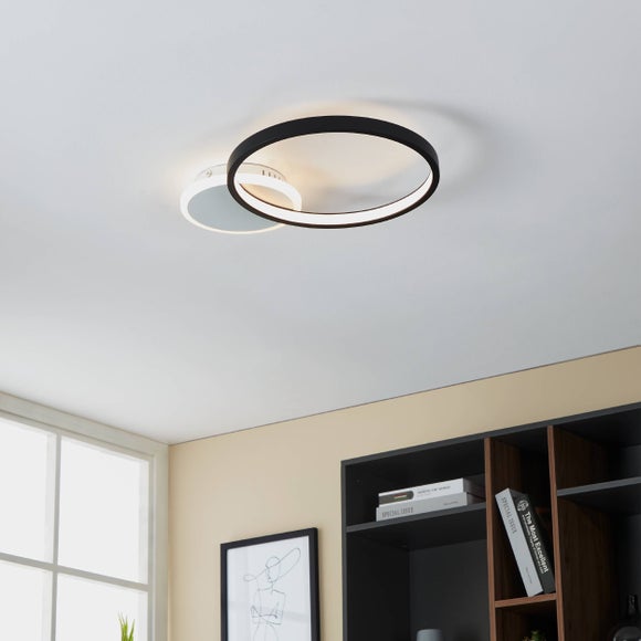 Click to view product details and reviews for Eglo Gafares Led Flush Ceiling Light.