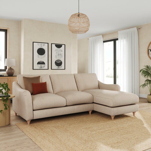 Hattie Cosy Weave Corner Chaise Sofa Cosy Weave Natural