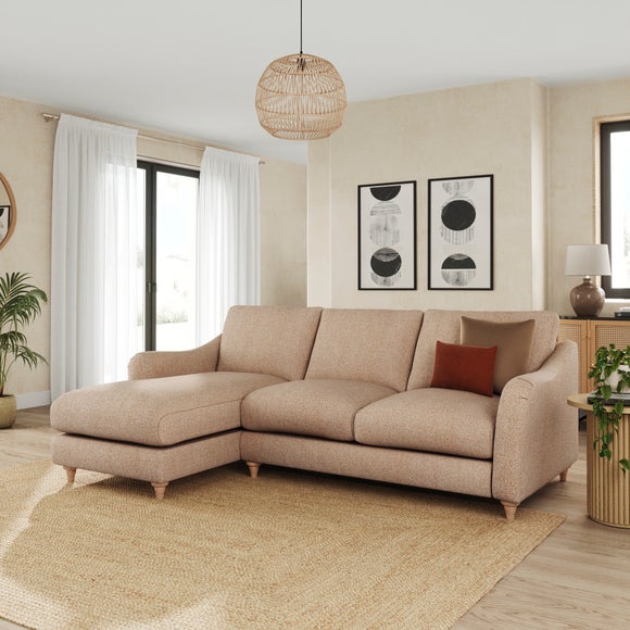 Dunelm chaise sofa sales