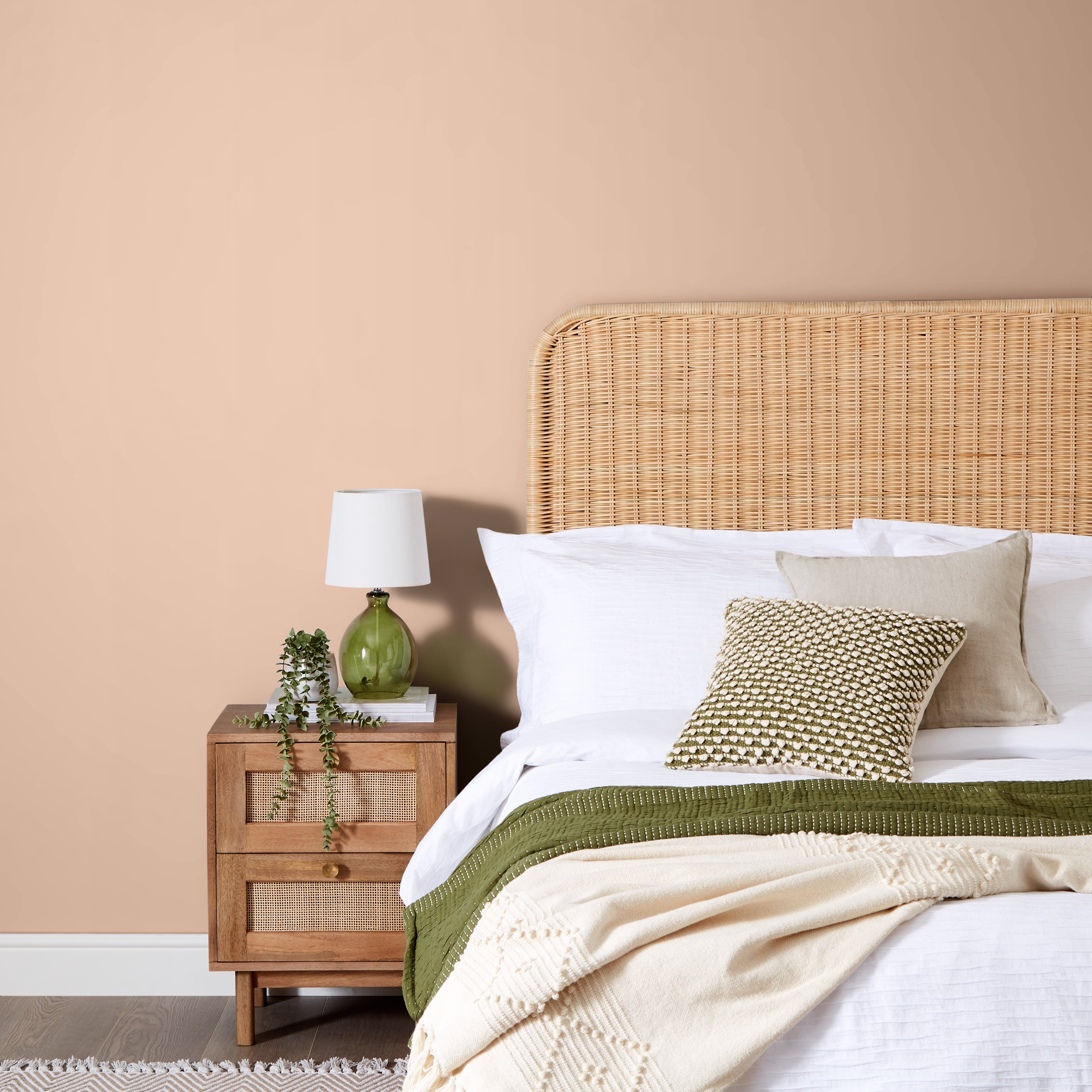 Dunelm Apricot Blush Matt Emulsion Paint