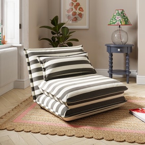 Jackson Woven Stripe Foldable Sofa Bed