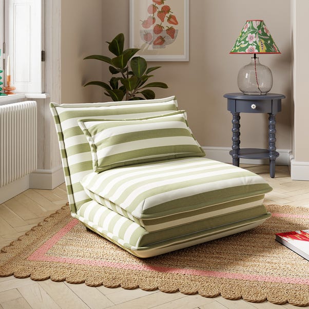 Jackson Woven Stripe Foldable Sofa Bed image 1 of 6