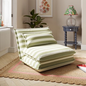Jackson Woven Stripe Foldable Sofa Bed