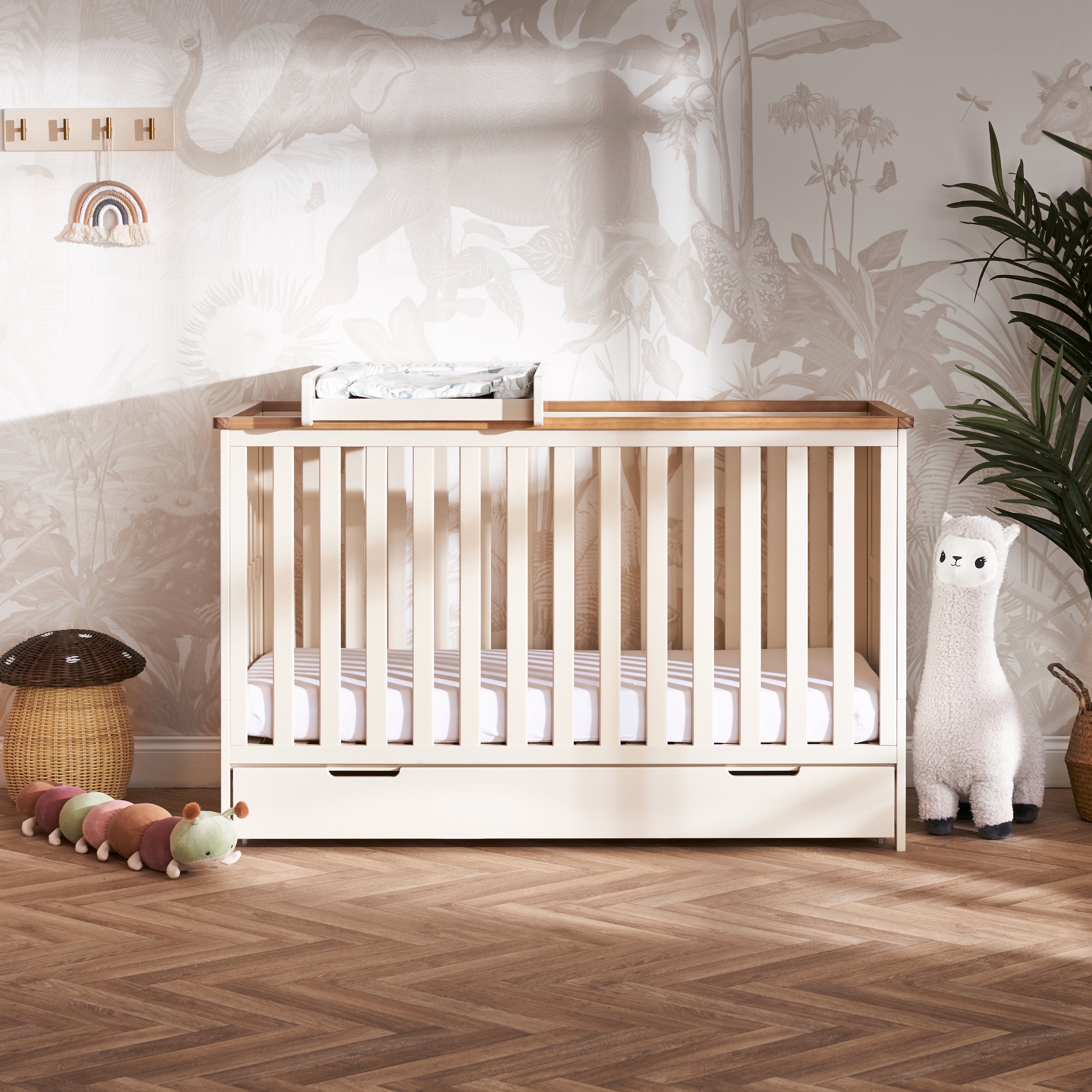 Obaby Under Bed Drawer Storage 140cm X 70cm Natural