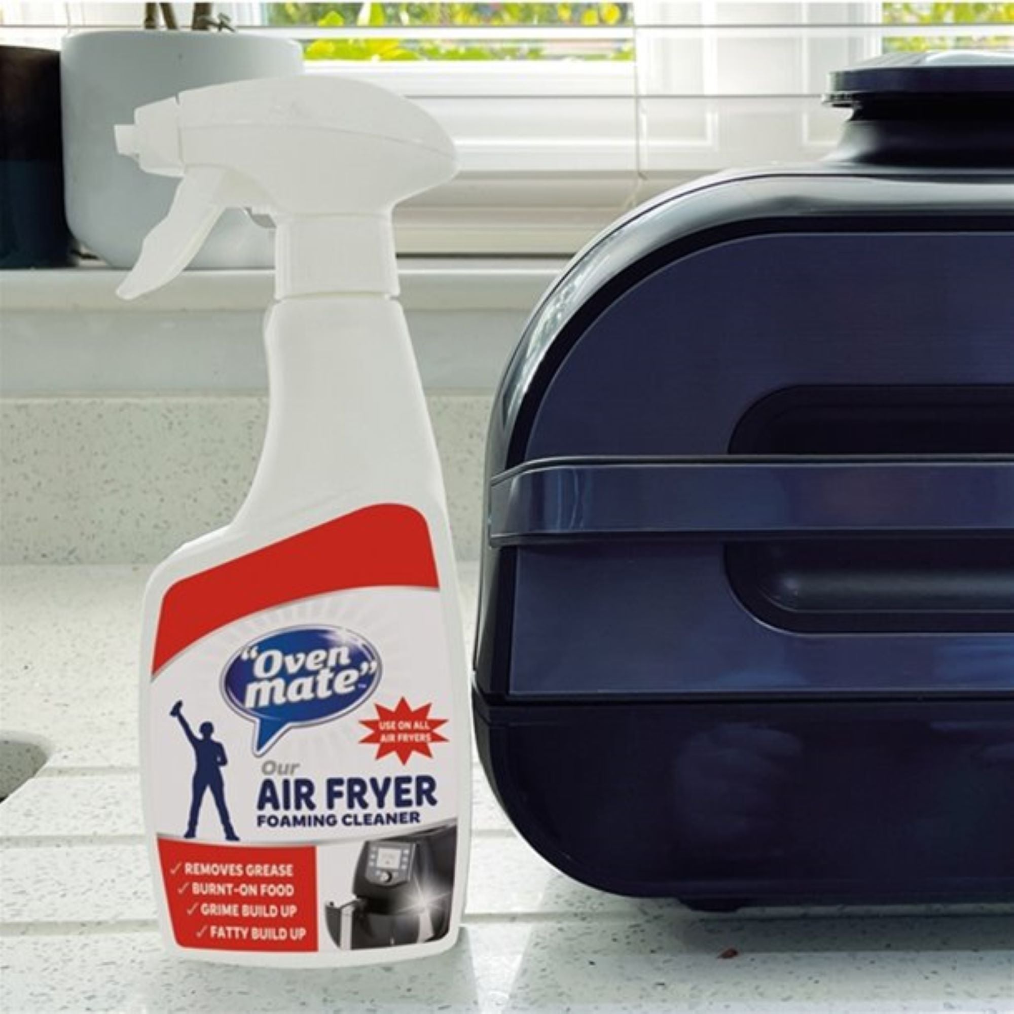 Oven Mate Air Fryer Cleaner 500ml Clear