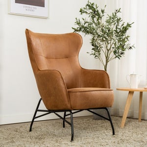 Mason Faux Leather Occasional Armchair