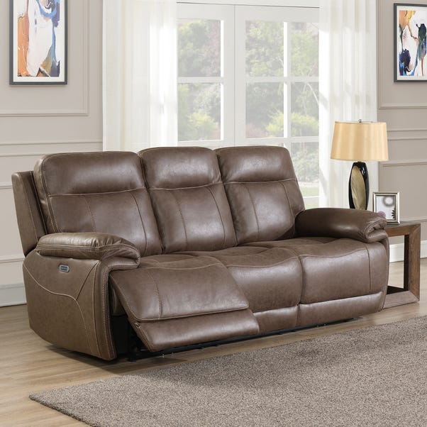 Glenwood 3 Seater Electric Recliner Sofa image 1 of 2