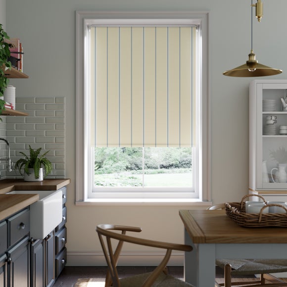 Ashford Flame Retardant Blackout Made to Measure Roller Blind Fabric Sample Ashford Coastal