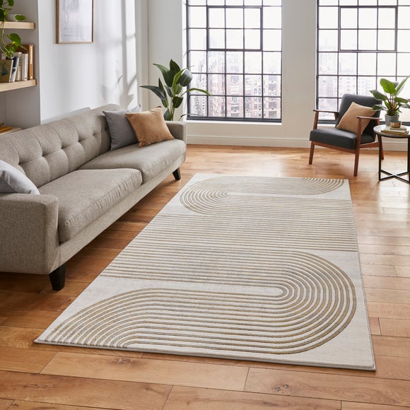 Photos - Area Rug Apollo Swirl Washable Rug 