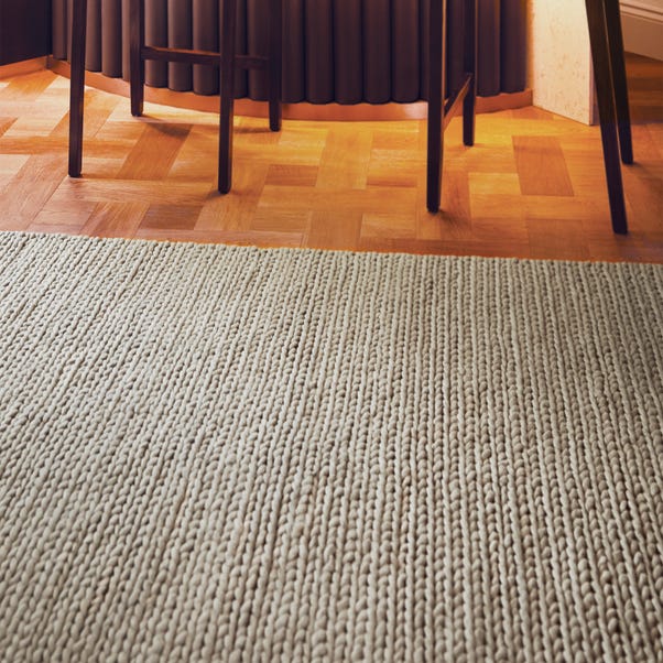 Fusion Textured Wool Rug image 1 of 2