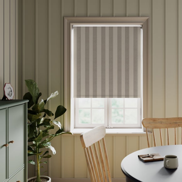 Beatrice Daylight Stripe Made to Measure Roller Blind Fabric Sample Beatrice Natural
