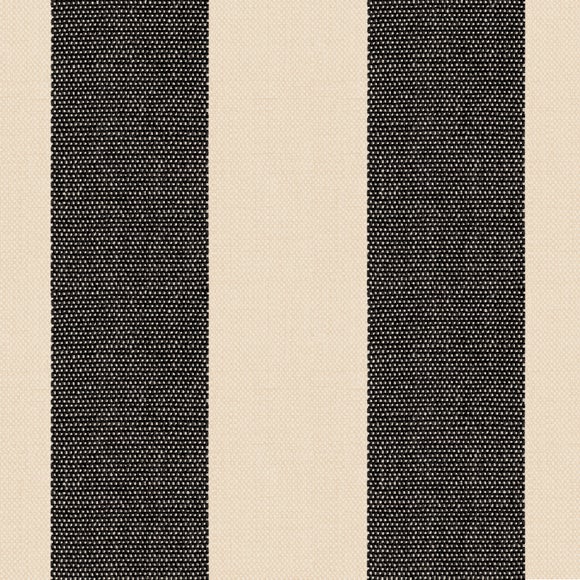 Beatrice Daylight Stripe Made to Measure Roller Blind Fabric Sample Beatrice Black