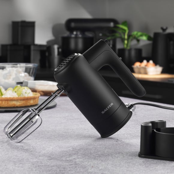 Click to view product details and reviews for Salter Kuro Hand Mixer Black.
