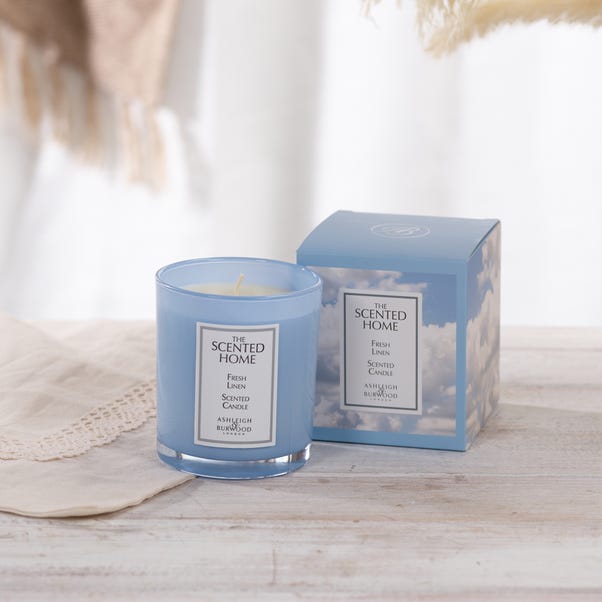 The Scented Home Fresh Linen Candle image 1 of 3