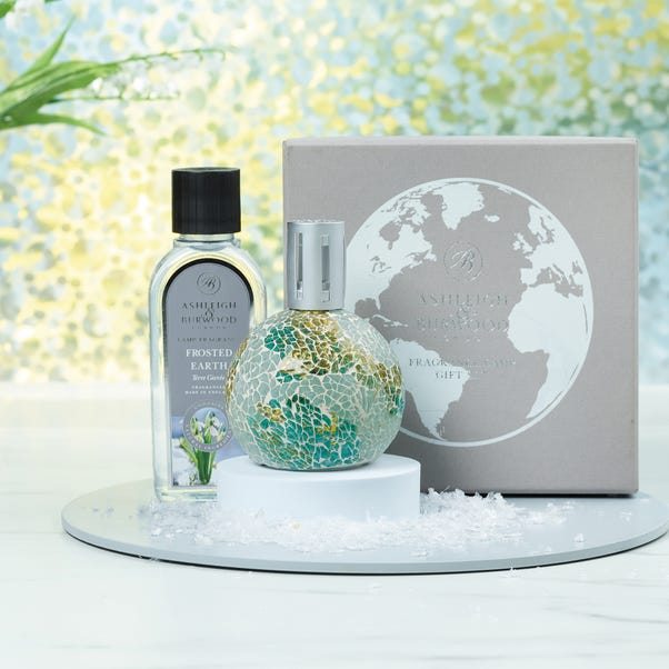 Earth’s Aura Fragrance Lamp with Frosted Earth Fragrance Gift Set image 1 of 3