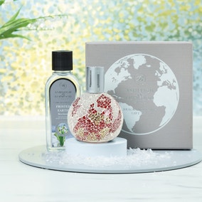 Earth’s Magma Fragrance Lamp with Frosted Earth Fragrance Gift Set