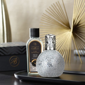 Paradiso Fragrance Lamp with Fresh Linen Fragrance Gift Set