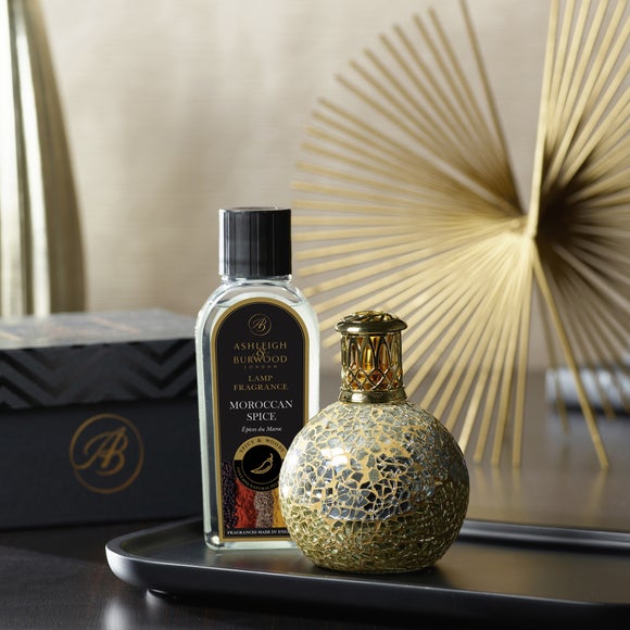 Little Treasure Fragrance Lamp with Moroccan Spice Fragrance Gift Set