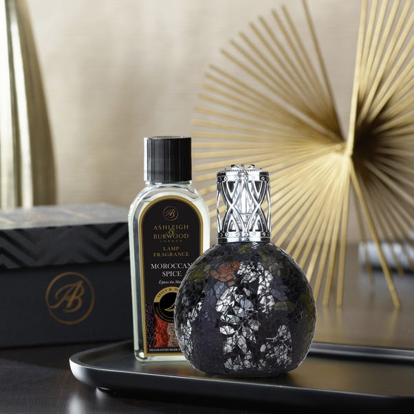 Oriental Woodland Fragrance Lamp with Moroccan Spice Fragrance Gift Set image 1 of 3