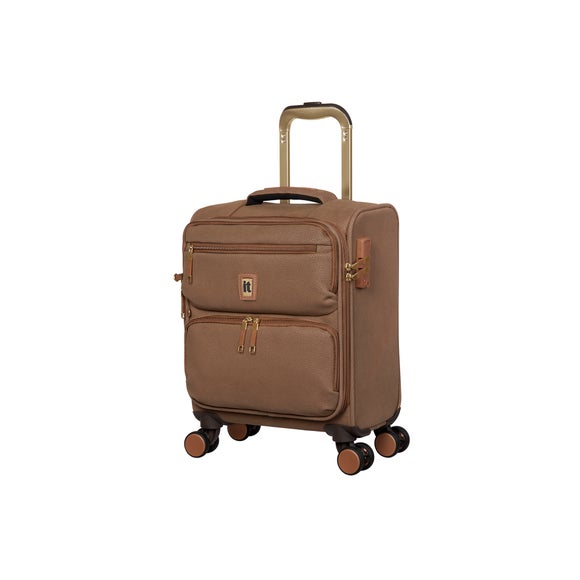 IT Luggage Enduring Soft Shell Underseat Suitcase Dunelm