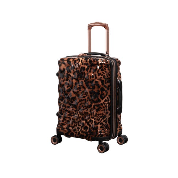 IT Luggage Indulging Leopard Hard Shell Suitcase image 1 of 8