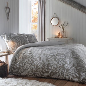 Dreams N Drapes Lodge Woodland Owls Duvet Cover And Pillowcase Set