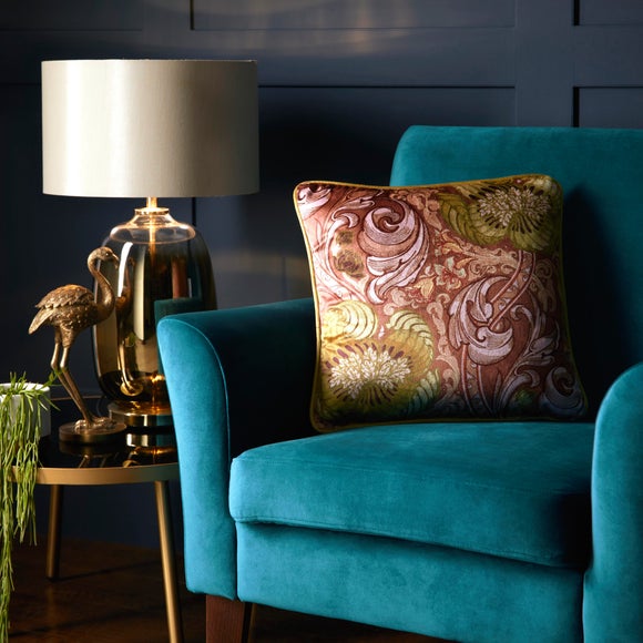 Dunelm turquoise outlet cushions