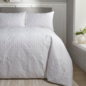 Serene Avery Stripe Duvet Cover And Pillowcase Set